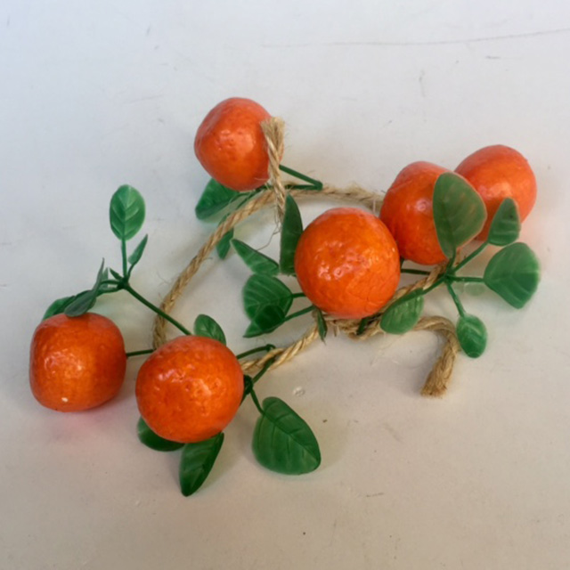FRUIT, Artificial - String of Oranges